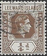 Leeward Islands 1938 SG 95 King George VI Fine Used