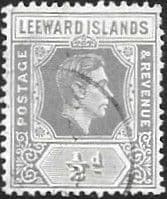 Leeward Islands 1938 SG 97 King George VI Fine Used