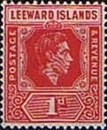Leeward Islands 1938 SG 99b King George VI Fine Mint
