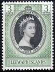 Leeward Islands Queen Elizabeth II 1953 Coronation Fine Mint