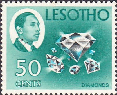 Lesotho 1967 SG 134 Diamonds Fine Mint