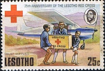 Lesotho 1976 Red Cross SG 299 Fine Used