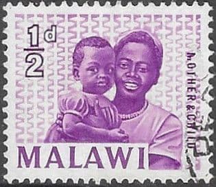 Malawi 1964 SG 215 Mother and Child Fine Used