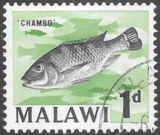 Malawi 1964 SG 216 Chambo Fish Fine Used
