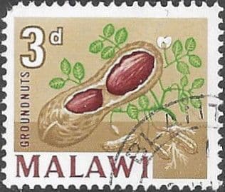 Malawi 1964 SG 218 Groundnuts Fine Used
