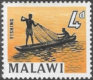 Malawi 1964 SG 219 Fishing Fine Mint