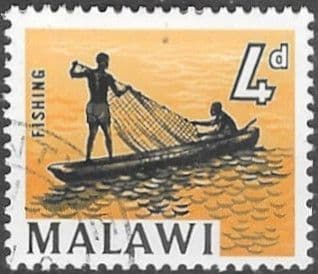 Malawi 1964 SG 219 Fishing Fine Used