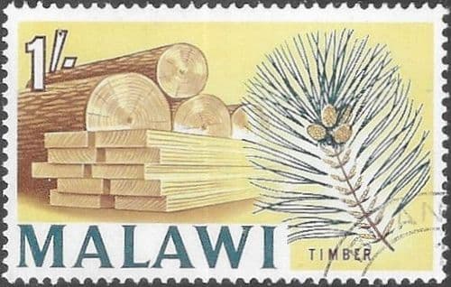Malawi 1964 SG 222 Timber Industry Fine Used