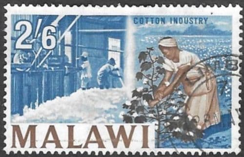 Malawi 1964 SG 224 Cotton Industry Fine Used
