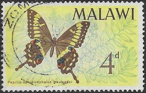 Malawi 1966 SG 247 Butterflies Fine Used