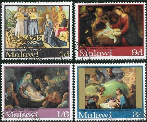 Malawi 1968 Christmas Set Fine Used