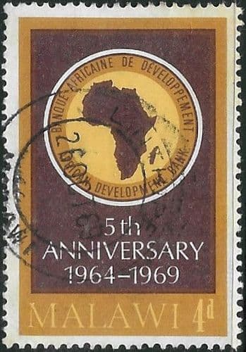 Malawi 1969 African Development Bank SG 334 Fine Used