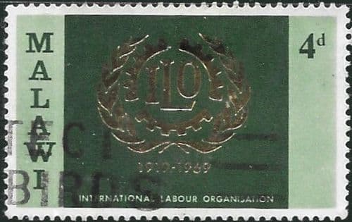 Malawi 1969 International Labour Organization SG 324 Fine Used