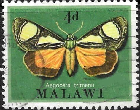 Malawi 1970 Moths SG 358 Fine Used