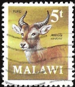 Malawi 1971 Antelopes SG 378 Fine Used