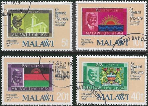 Malawi 1979 Sir Rowland Hill Set Fine Used