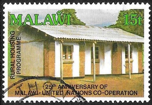 Malawi 1989 25th Anniversary of Malawi–United Nations Co-operation SG 825 Fine Used