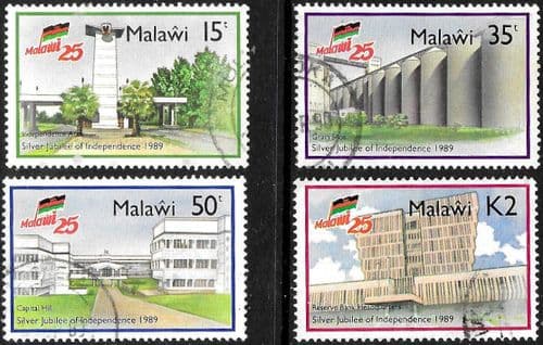 Malawi 1989 Anniversary of Independence Set Fine Used