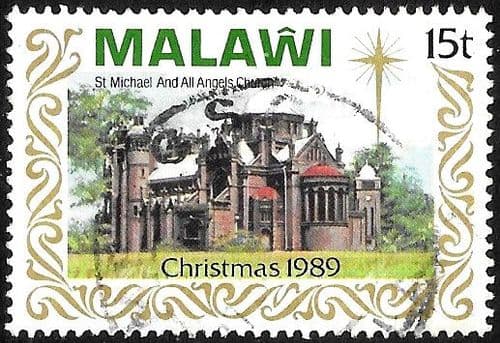 Malawi 1989 Christmas. Churches of Malawi SG 829 Fine Used