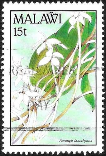 Malawi 1990 Orchids SG 848 Fine Used