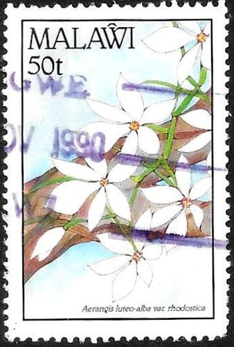 Malawi 1990 Orchids SG 850 Fine Used