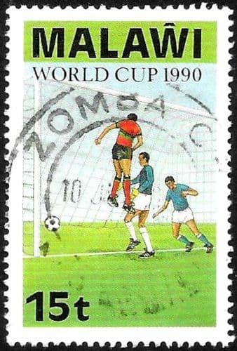 Malawi 1990 World Cup Football Championship, Italy SG 838 Fine Used