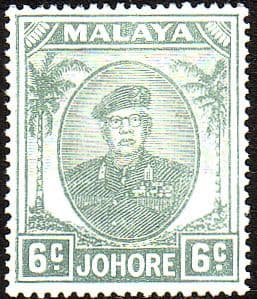 Malay State of Johore 1949 SG 137 Sultan Sir Ibrhim Fine Mint