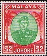 Malay State of Johore 1949 SG 146 Sultan Sir Ibrhim Fine Mint