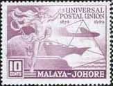Malay State of Johore 1949 SG 148 Universal Postal Union Fine Mint