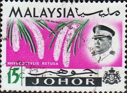 Malay State of Johore 1965 Flowers SG 171 Fine Used