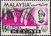 Malay State of Kedah 1965 Orchids SG 120 Fine Used