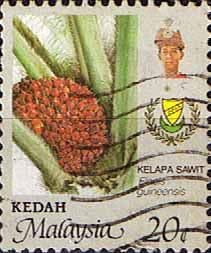 Malay State of Kedah 1986 Plants SG 157 Fine Used