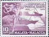 Malay State of Malacca 1949 Universal Postal Union SG 18 Fine Mint