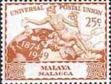 Malay State of Malacca 1949 Universal Postal Union SG 20 Fine Mint