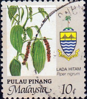 Malay State of Penang 1986 Agricultural Products of Malaysia SG 103 Fine Used