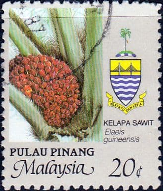 Malay State of Penang 1986 Agriculture SG 105 Fine Used