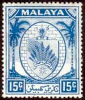 Malaya Negri Sembilan 1949 Coat of Arms SG 52 Fine Mint