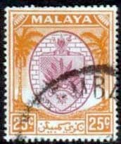 Malaya Negri Sembilan 1949 Coat of Arms SG 55 Fine Used