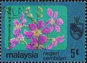 Malaya Negri Sembilan 1979 Orchids SG 105 Fine Used