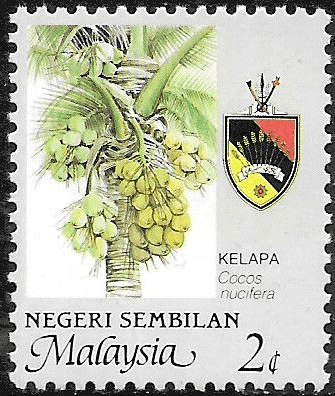 Malaya Negri Sembilan 1986 Agricultural Products of Malaysia SG 125 Fine Mint