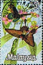 Malaysia 1970 Butterflies SG 67 Fine Used