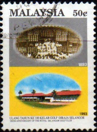 Malaysia 1992 Royal Selangor Golf Club SG 503 Fine Used
