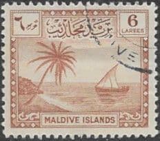 Maldive Islands 1950 British Protectorate SG 24 Fine Used