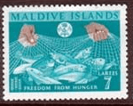 Maldive Islands 1963 Freedom From Hunger SG 120 Fine Mint