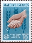 Maldive Islands 1963 Freedom From Hunger SG 121 Fine Mint