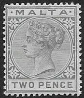 Malta 1885 Queen Victoria SG 23 Fine Mint