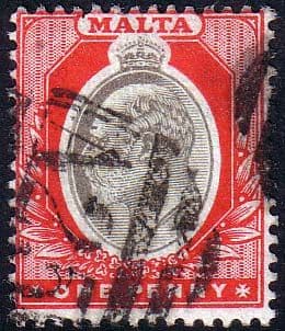 Malta 1903 King Edward VII SG 39 Fine Used