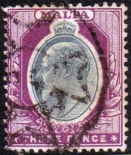 Malta 1903 King Edward VII SG 42 Fine Used
