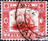 Malta 1904 King Edward VII SG 59 Fine Used