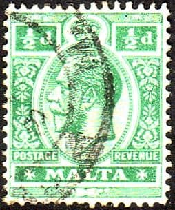 Malta 1914 King George V SG 71 Fine Used
